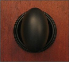 Plantation Privacy Door Knob Set for Bedroom and Bathroom Doors by FPL