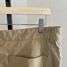 VRST Tan Slim Fit Stretch Commuter Athleisure Chino Pants Mens 36x28 *NOTE