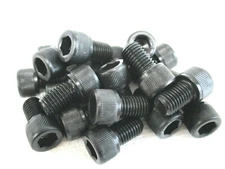 5/16-24 x 1/2" SOCKET HEAD CAP SCREWS BLACK HEAT TREATED ALLOY STEEL - 20 PCS