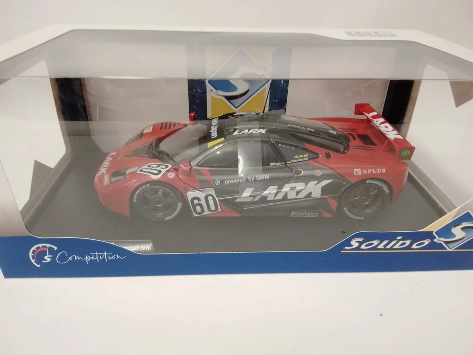 Solido Mclaren BMW F1 GTR LARK #60 Schumacher Hattori JGTC 1996 1/18 S1804110 - Immagine 4 di 4