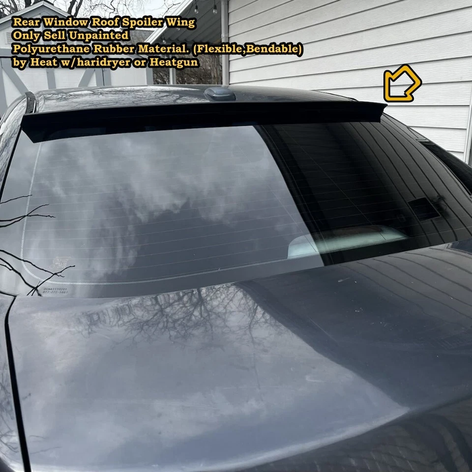 Alerón de techo ventana trasera tipo 229V stock para Honda Accord 2003~2007 sedán Foto 3 de 4
