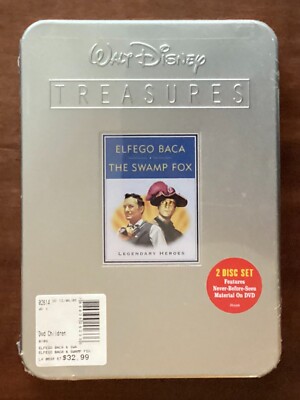 WALT DISNEY TREASURES - ELFAGO BACO & THE SWAMP FOX - 2 DVDs