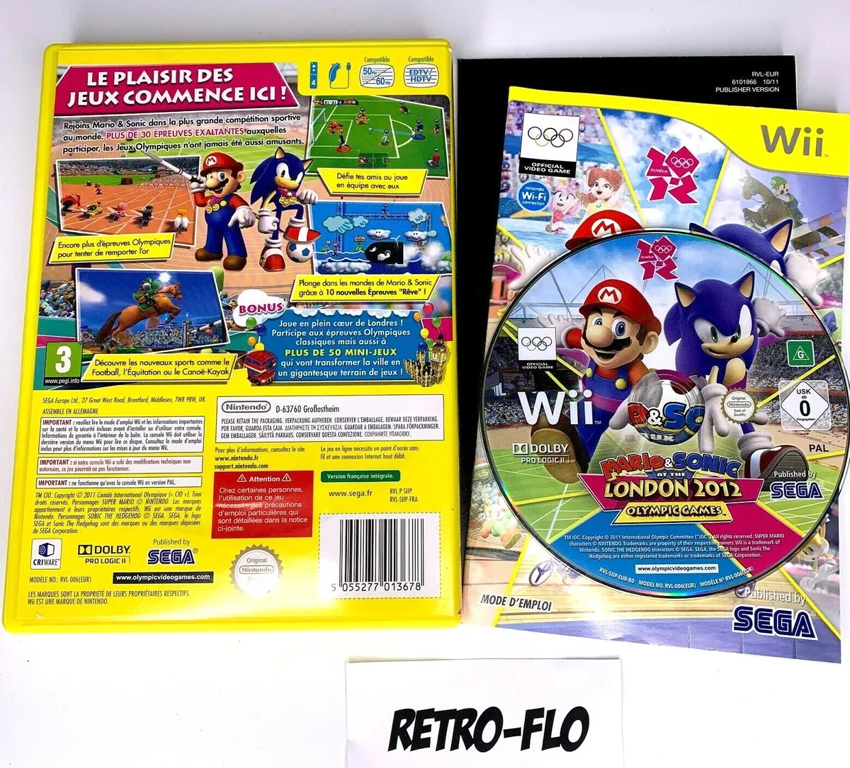 Wii - Mario & Sonic at the London 2012 Olympic Games - Title