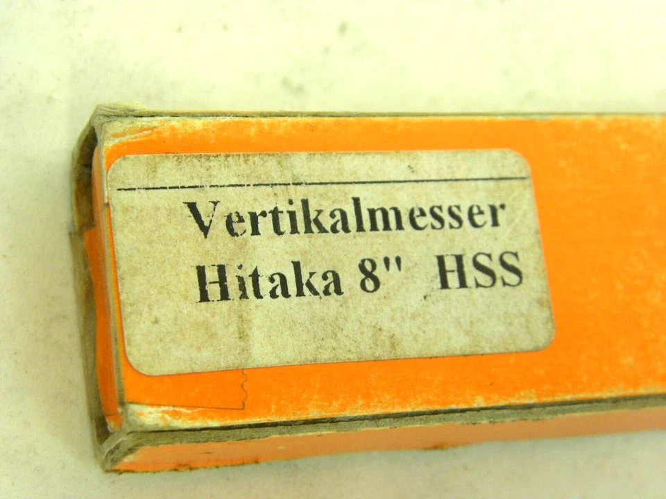 PACK 12 - Hitaka Eastman Máquina de corte recto 8" cuchillas - HECHO EN ALEMANIA Foto 3 de 4