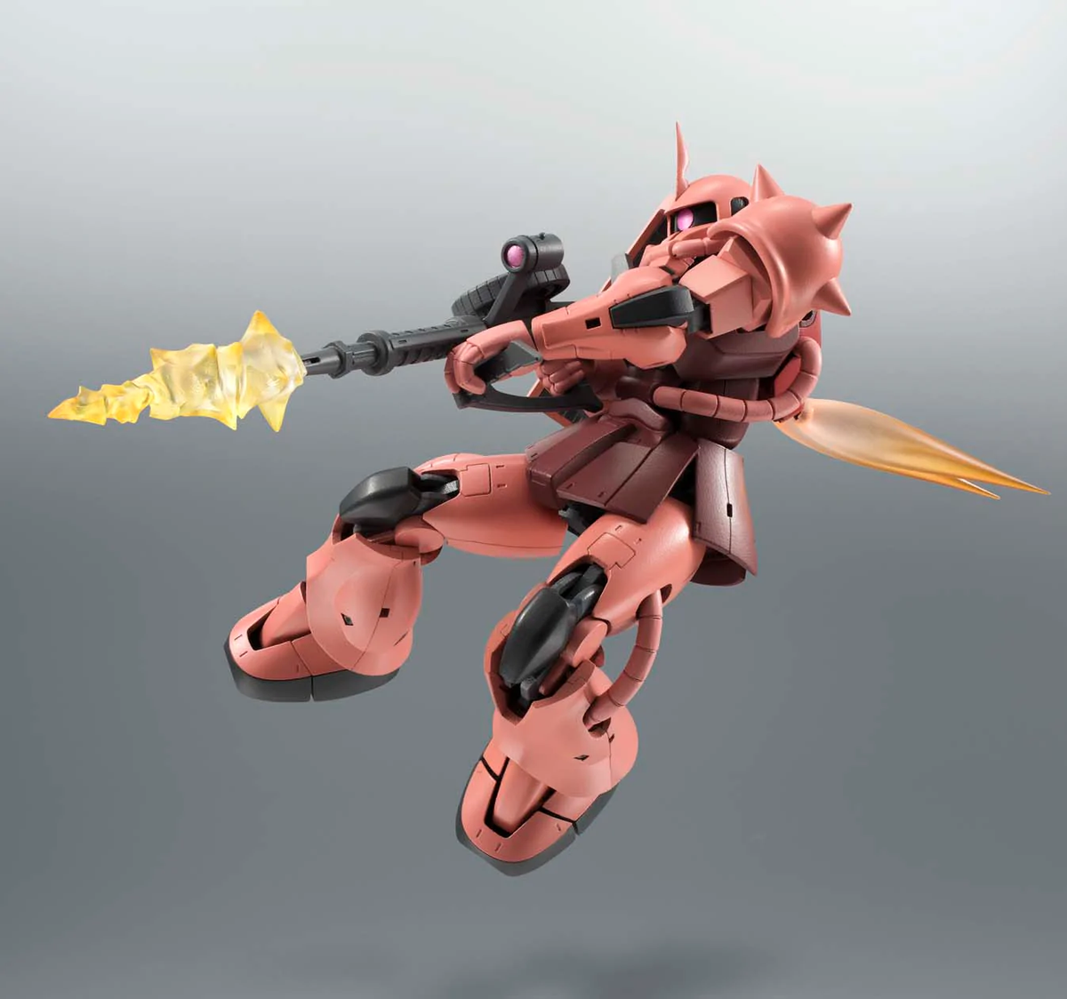 TAMASHII NATIONS ザクII CHAR'S CUSTOM Bandai Tamashii Nations MS-06S Zaku II Char's Custom Model Ver