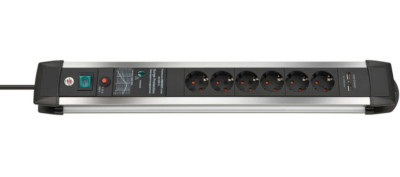Brennenstuhl Premium-Protect-Line 60.000A Steckdosenleiste 6-Fach