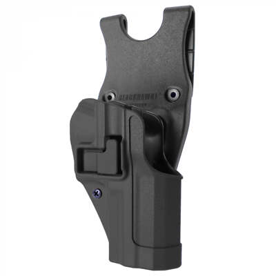 Blackhawk SERPA CQC Holster H&K P8 & Jacket Slot Duty Belt Loop Bundle Black