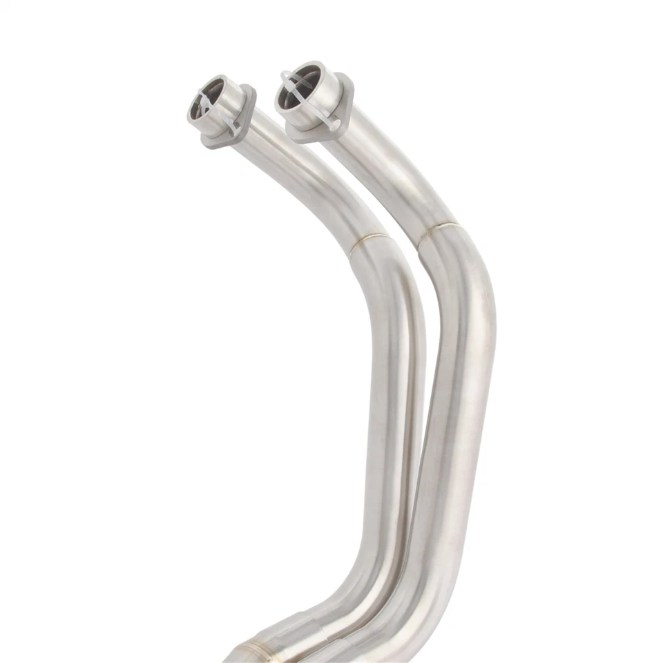 Full System for Yamaha YZF R7 MT-07 FZ07 Exhaust Front Pipe Muffler Carbon Paint Foto 3 de 4