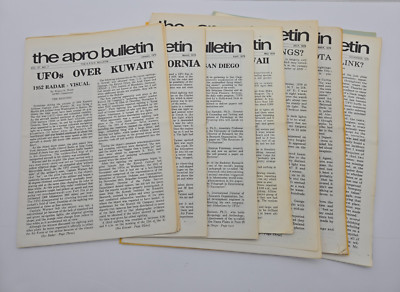 The A.P.R.O. BULLETIN Pamphlet Aerial Phenomena [Jan-Dec, 1979, Vol 27-28] UFO