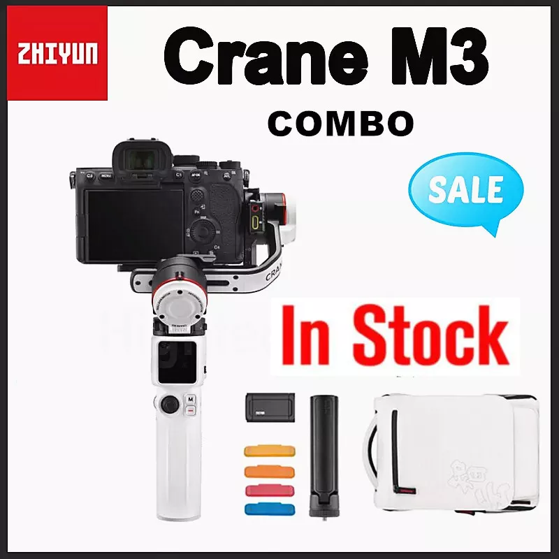 ZHIYUN Crane M3 Combo Handheld Gimbal Stabilizer fr Mirrorless