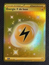 Carte Pokémon Énergie Électrique GOLD 257/198 - EV01 Écarlate et Violet FR NEUF
