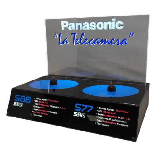ESP-S8877 Panasonic - Espositore illuminato per telecamere S88 e S77 