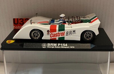Slot Car Vanquish MG CA41 BRM P154 #98 Mosport 1970 Castrol George Eaton