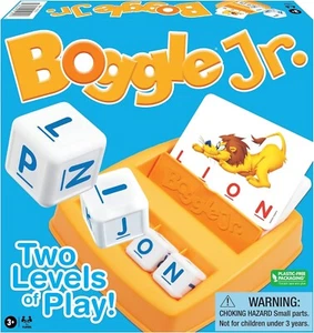 Boggle Jr. - Two Levels Of Play! [GAMES (MISC)] Table Top Game, Board Game