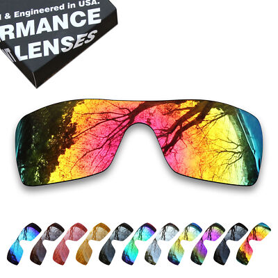 KEYTO Polarisierte Linsen Ersatzlinsen for-Oakley Batwolf OO9101 Sonnenbrille