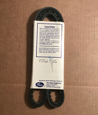 NAPA Premium XL Water Pump Belt 257380 25/64” x 38-5/8” | eBay