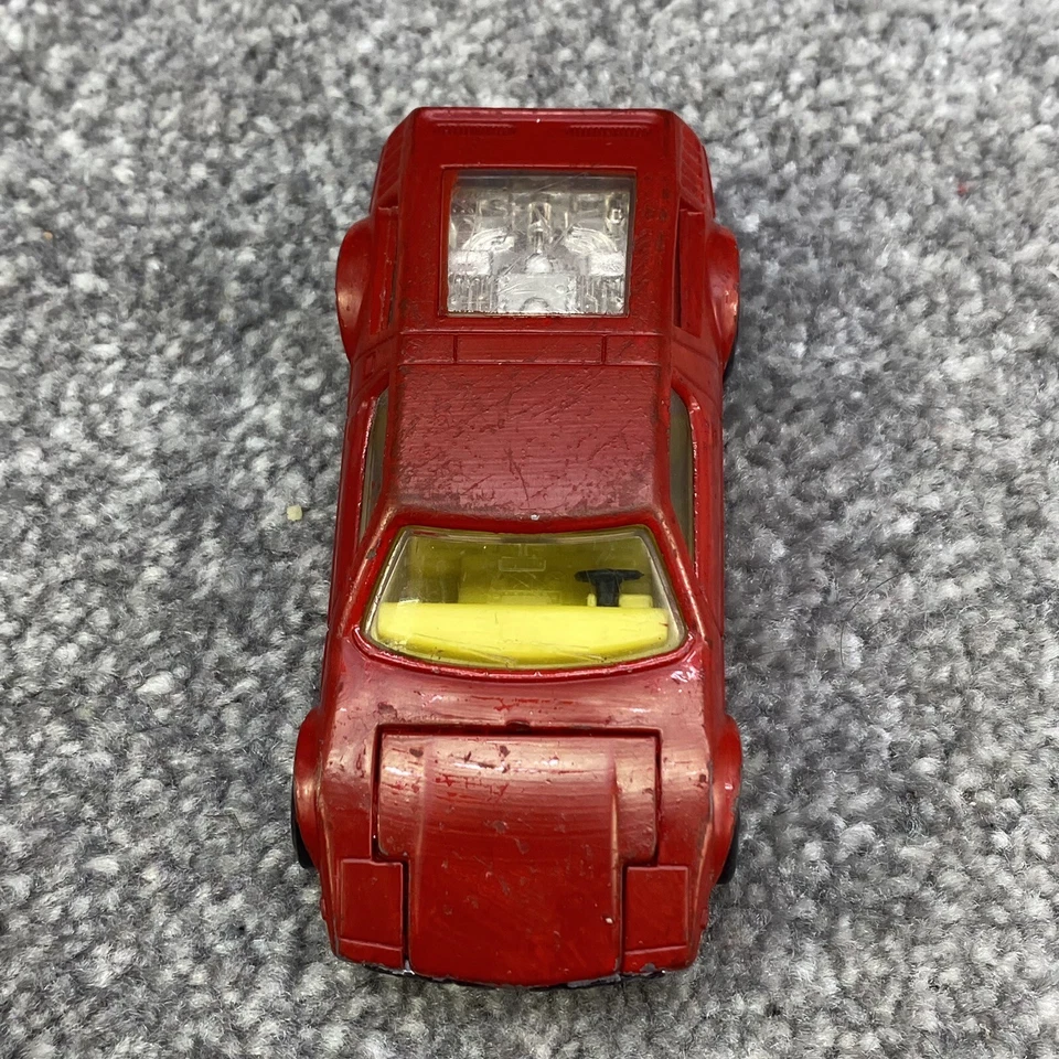 "Matchbox Superkings K56 Maserati Bora rojo vintage hecho a presión en Inglaterra 1975 4""" Foto 3 de 4