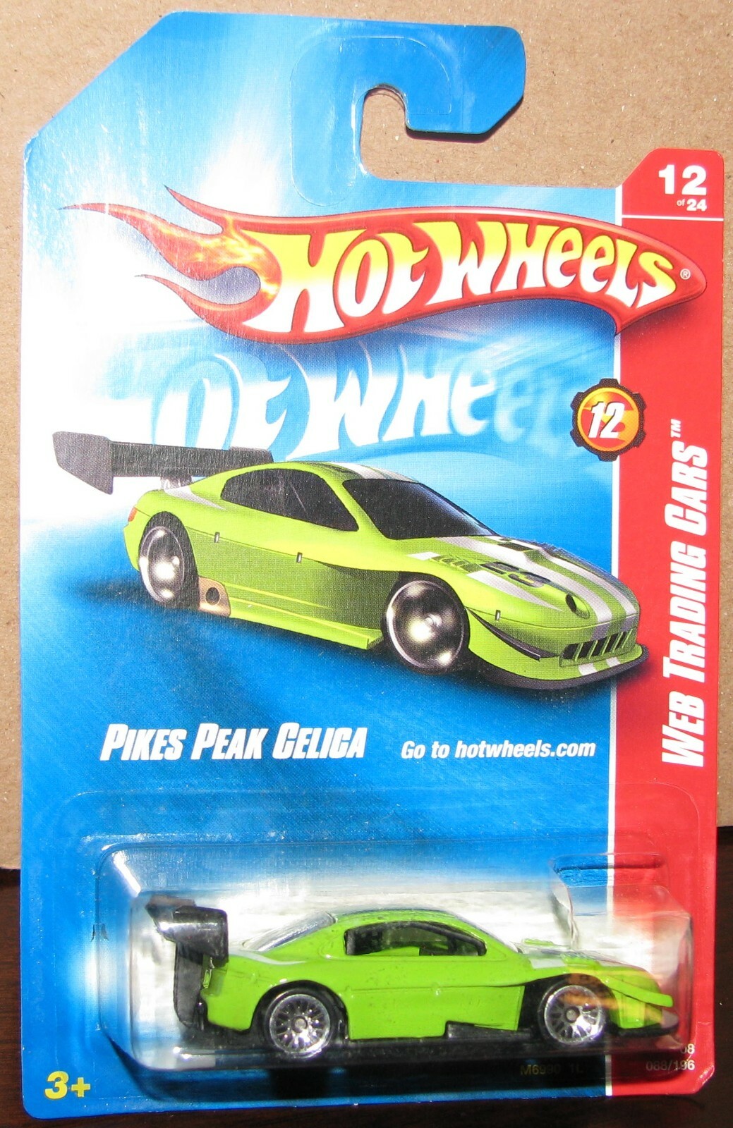 Hot Wheels 2008  #88 Web Trading Cars #12 PIKES PEAK CELICA
