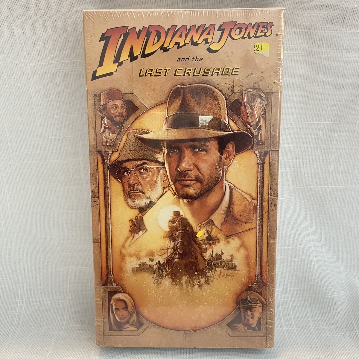 NEW SEALED Indiana Jones and the Last Crusade (VHS, 1989