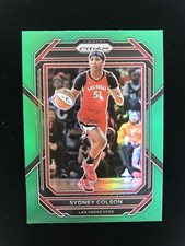 Sydney Colson Green Prizm Insert 2023 Prizm WNBA #2803 Las Vegas Aces