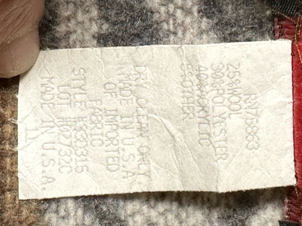 Falda Tracy Evans Juniors Retro Clásica Años 90 Y2K Preppy Lana Envolvente Paisley, Talla 11 Foto 3 de 4