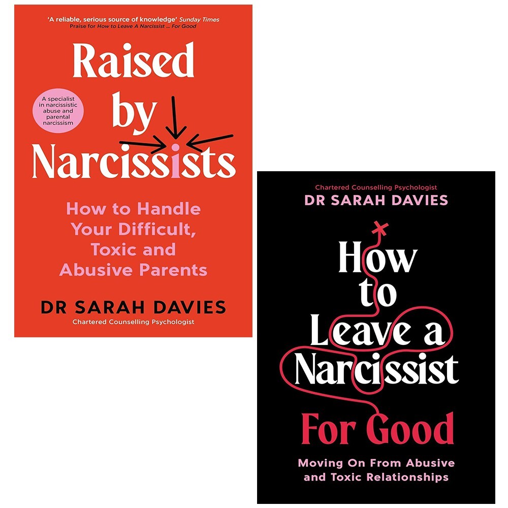 Dr Sarah Davies Collection 2 Books Set How Leave Narcissist,Raised By Narcissist - Image 2