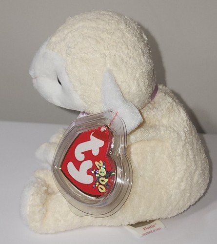 Ty Beanie Baby - FLEECIE el Cordero (6 Pulgadas) NUEVO MWMTs Peluche Juguete - Imagen 3 de 7