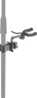 Ukulele, violin or mandolin holder with clamp