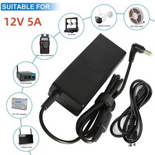12V 5A Power Supply for CCTV Security Camera Defender LED Strip Light Router DC