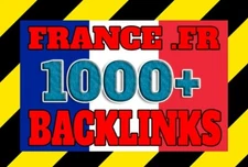 1000+ France based domains FR SEO backlinks