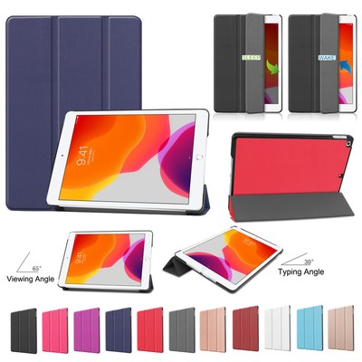 Leather Smart Flip Stand Case Auto Sleep/Wake For iPad 10.2 9th Generation 2021
