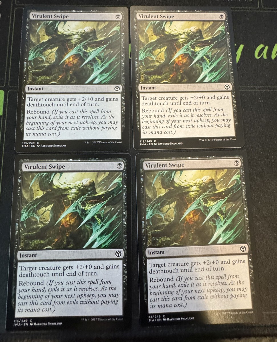 Virulent Swipe X4 Iconic Masters Magic the Gathering MTG | eBay Virulent Swipe X4 Iconic Masters Magic the Gathering MTG | eBay