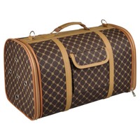 Flamingo Tragetasche Chloe 2 Braun FüR Hund Max. 5Kg 45X26X26Cm Kunstleder