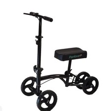 Adjustable Medical Folding Steerable Leg Knee Walker Scooter With Basket-9156BL