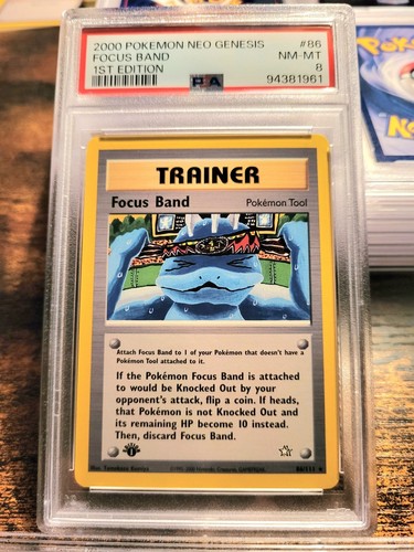 Focus Band (1st Edition) graded PSA 8 for sale on eBay