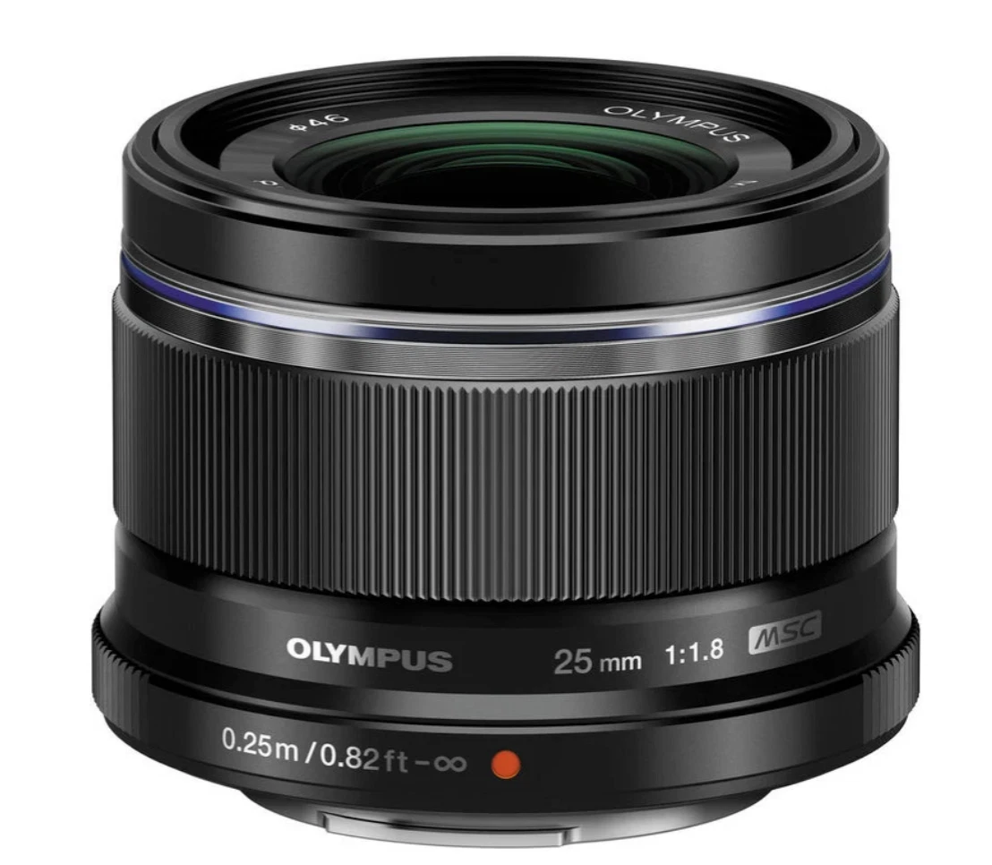 25+ Olympus M. Zuiko f/1.8 Camera Lenses 25mm Focal for sale