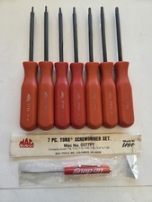 Mac Tools Sst7pt 7 Piece Red Hard Handle Torx Screwdriver Set And Snap On Bonus Mac Tools Sst7pt 7 Piece Red Hard Handle Torx Screwdriver Set And Snap On Bonus