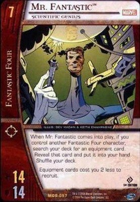 Mr. Fantastic, Scientific Genius - Marvel Origins - Vs System