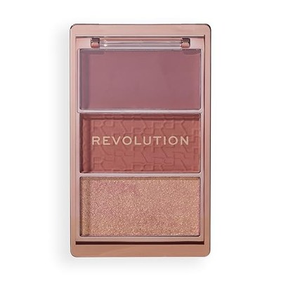 Blush Palette Revolution Icon Aura Points Rose hochpigmentiert 12 Farben