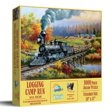SunsOut Logging Camp Run 1000 pc Jigsaw Puzzle