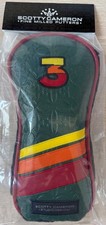 NEW 2026 Scotty Cameron Gottahava Fairway Wood Green Red Piping Golf Headcover