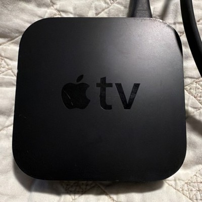 Apple TV 3rd Gen A1427 1080p Wi-Fi HDMI Ethernet Optical Black no remote