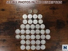NobleSpirit } $9.75 FV 39x 90% SILVER Washington & Standing Liberty Quarters Lot