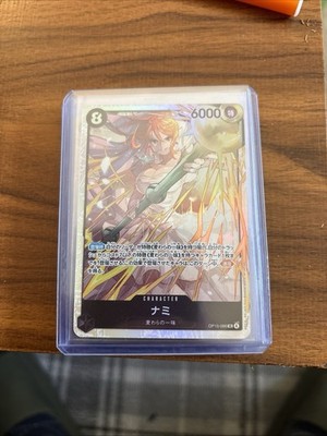 One Piece TCG OP15-086 SR Nami Adventure on KAMI's Island Japanisch