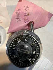 12 Master Lock Combination Padlocks - All Tested And Combinations Work