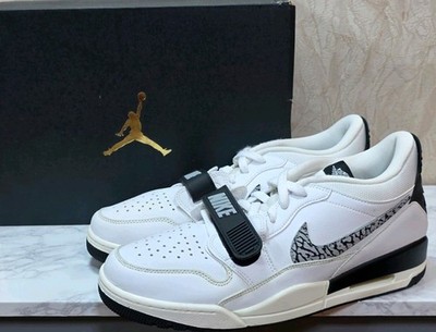 NIKE Air Jordan Legacy 312 Low White Wolf Grey Black Sail Men's Sneaker 10.5 NIB