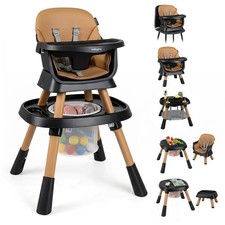 16-in-1 Baby High Chair w/ Activity Center Booster Seat, Building Block Table