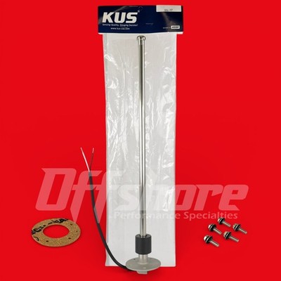 KUS Stainless Steel Fuel Sender w/Gasket & Mounting Hardware   Part# SSL-17