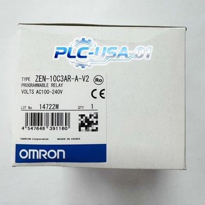 1PCS New Omron ZEN-10C3AR-A-V2 Programmable Relay AC100-240V  Fast shipping