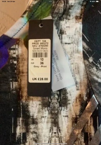 Stunning River Island Bodycon Dress Size 10 New - Picture 3 of 8